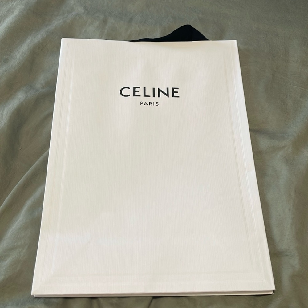 AUTHENTIC CELINE shopping bag